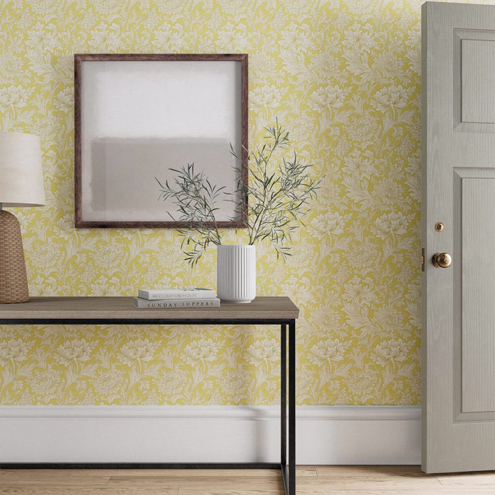 Morris & Co Chrysanthemum Toile Weld Wallpaper