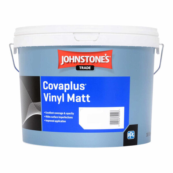 Johnstone's Trade Covaplus Vinyl Matt Emulsion Magnolia