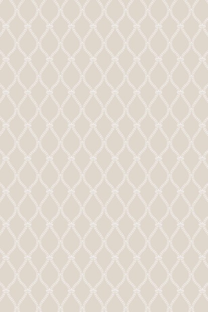 Farrow & Ball Wallpaper Crivelli Trellis BP 3103 White/Light Grey