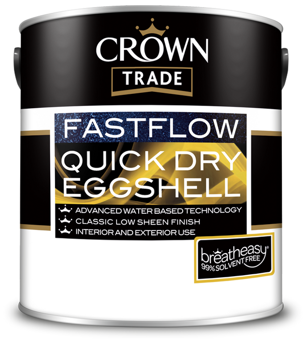 Crown Trade Fastflow Fastflow Quick Dry Eggshell White