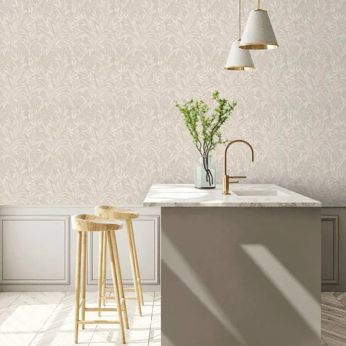 Laura Ashley Wallpaper Barley Natural 113340
