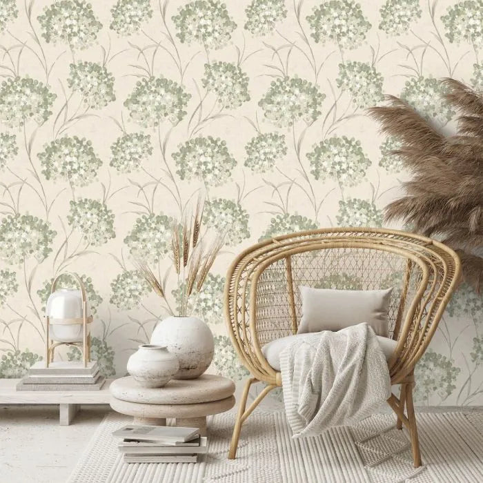 Laura Ashley Giselle Wallpaper -140331 - Hedgerow