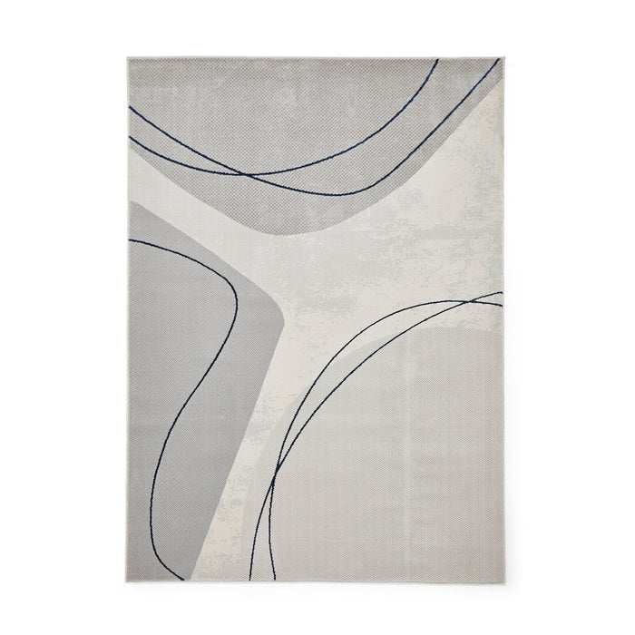 Apollo E9974 Grey/Blue Modern Abstract Rug