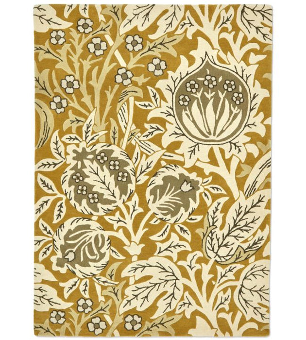 Morris & Co Oak Rug Elmcote Gold