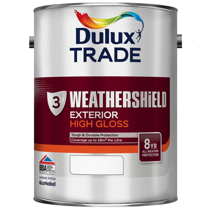 Dulux Trade Weathershield Flexible Exterior Gloss Colour