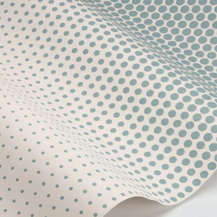 Farrow & Ball Dot Wallpaper Ivory/Blue BP 59-04