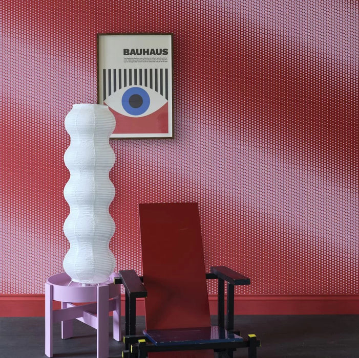 Farrow & Ball Dot Wallpaper Red/Pink BP 59-02