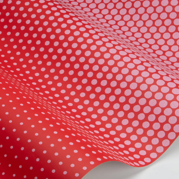 Farrow & Ball Dot Wallpaper Red/Pink BP 59-02