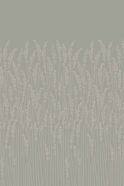 Farrow & Ball Wallpaper Feather Grass BP5102 Dark Grey