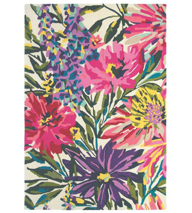 Harlequin Floreale Rug Fuchsia