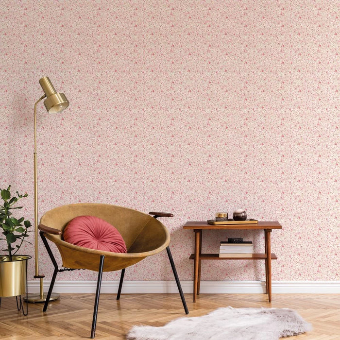 Galerie Ditsy Floral Wallpaper Raspberry G56666