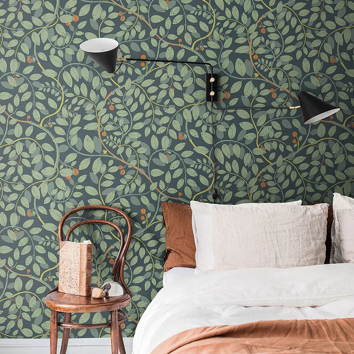 Galerie Kirke Wallpaper Green S65105