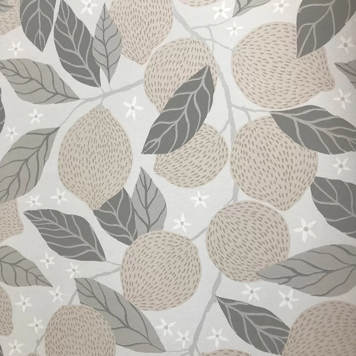 Anemone Wallpaper Lemona Grey Brown 44117