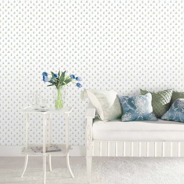 Galerie Meadow Flowers Wallpaper Blue PF38166