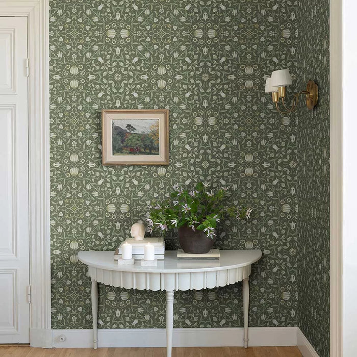 Galerie No1 Holland Park Wallpaper Green 82008