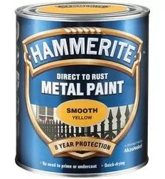 Hammerite Smooth Metal Paint 2.5ltr Colours