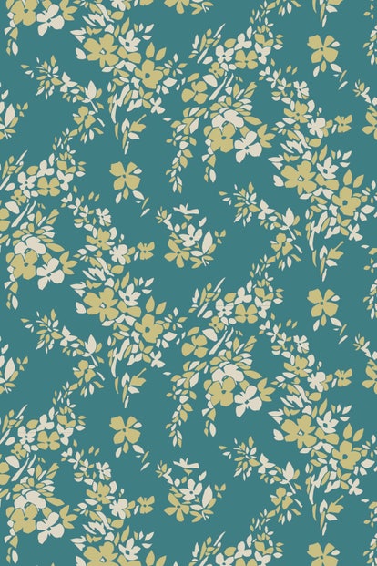 Farrow & Ball Wallpaper Hegemone BP5705 Deep Teal