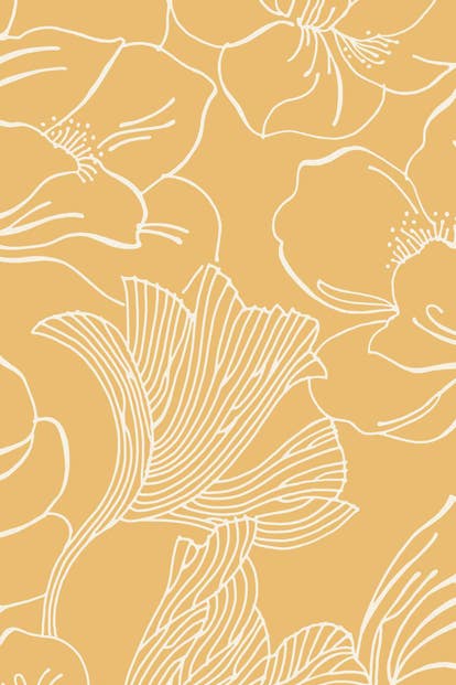 Farrow & Ball Wallpaper Helleborus BP5607 Yellow