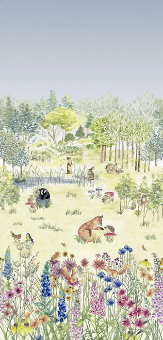 Little Greene Potter's Woodland Mural Spring