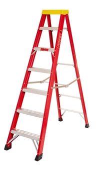 ProDec 1.9m Fibreglass Stepladder