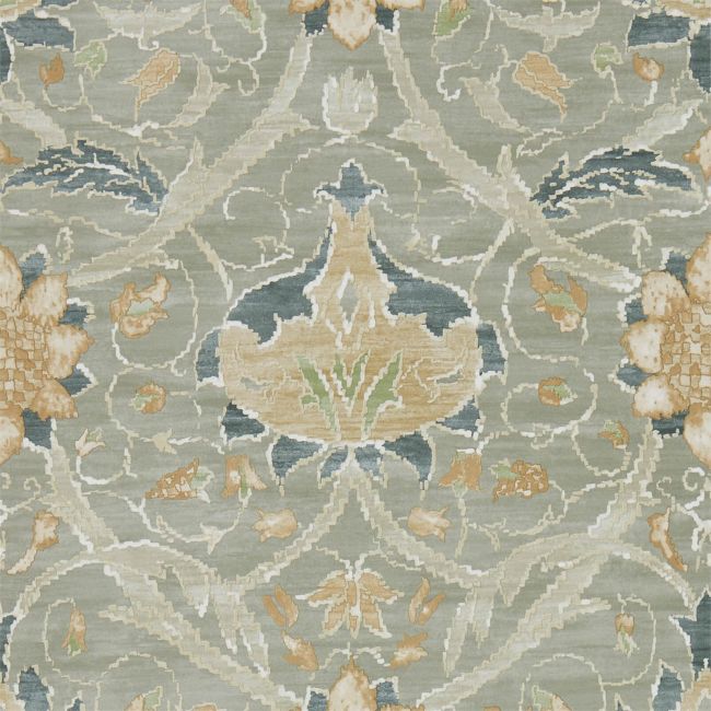 Morris & Co Montreal Grey/Charcoal Wallpaper