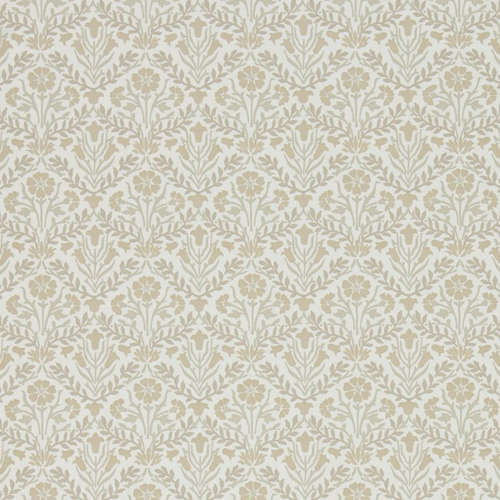 Morris & Co Bellflowers Linen/Cream Wallpaper