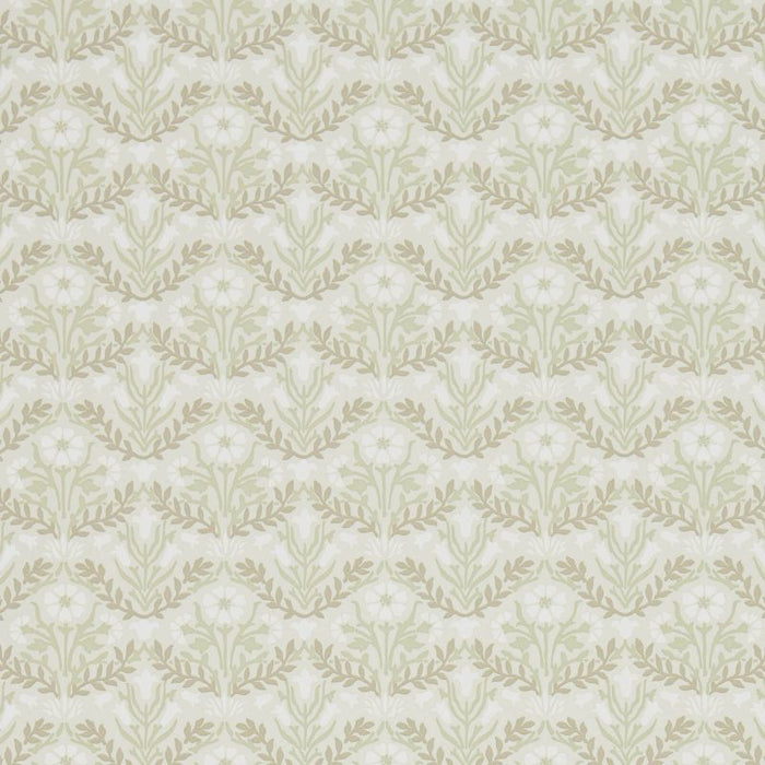 Morris & Co Bellflowers Manilla/Olive Wallpaper