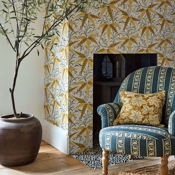 Morris & Co Bamboo Sunflower Wallpaper