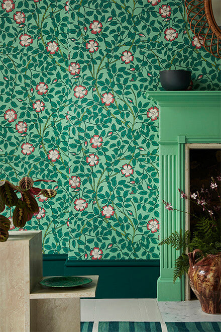 Little Greene Briar Rose Green Verditer