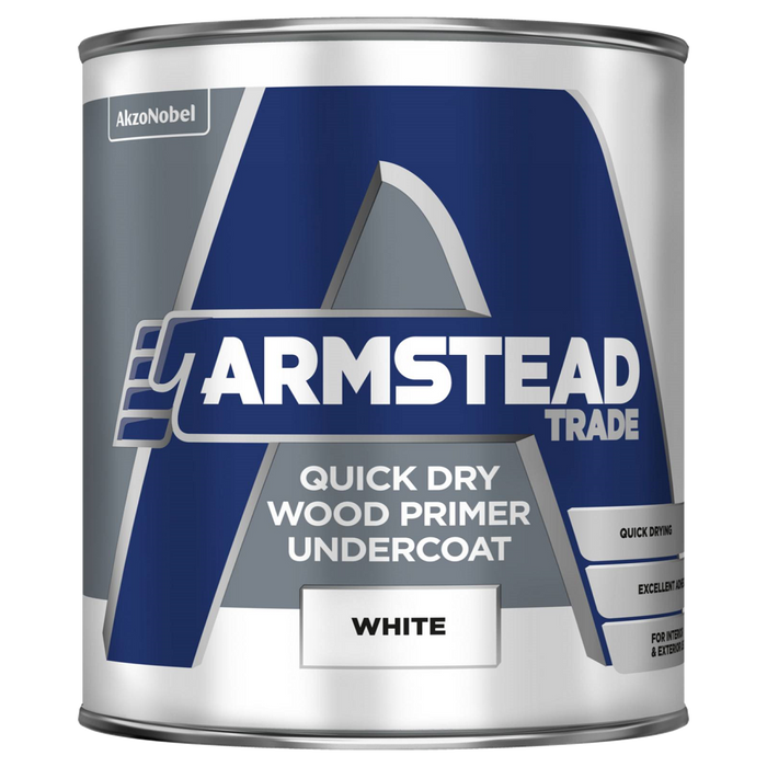 Armstead Trade Quick Dry White Wood Primer Undercoat