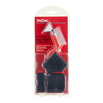 ProDec 4pc Caulking Tool Kit - PLDT010