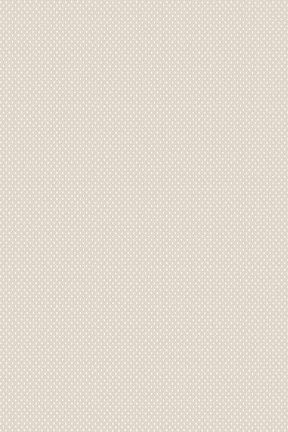 Farrow & Ball Wallpaper Polka Square BP 1053 White / Taupe