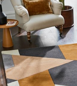 Harlequin Popover Rug Caramel/Slate/Shell