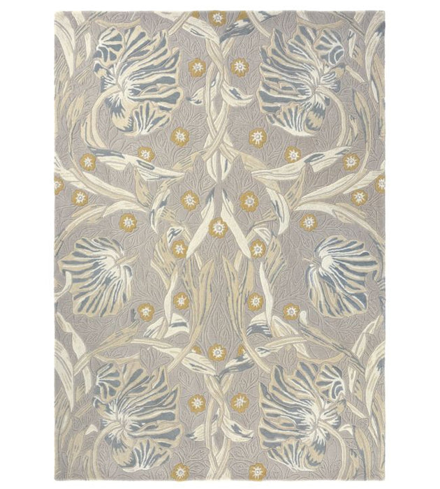 Morris & Co Oak Rug Pure Pimpernel Linen