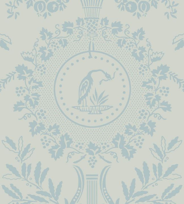 Purnon Wallpaper by Farrow & Ball Pale Powder