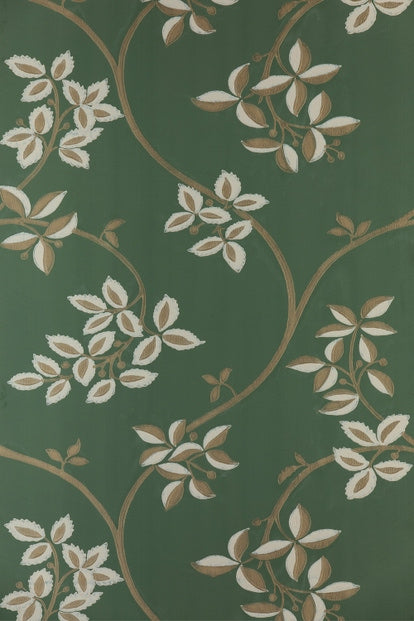 Farrow & Ball Wallpaper Ringwold Green/Gilver BP 1654