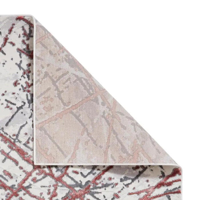 Artemis B8403A Pink/Silver Modern Abstract Rug