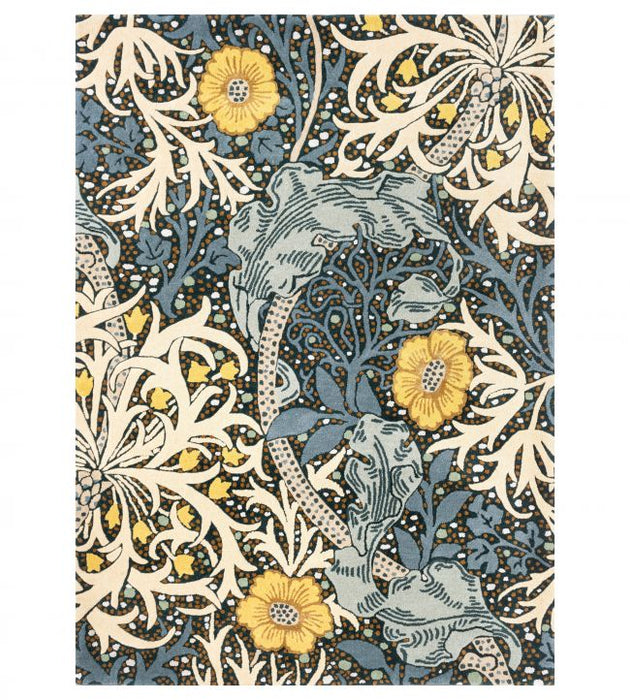 Morris & Co Oak Rug Seaweed Teal