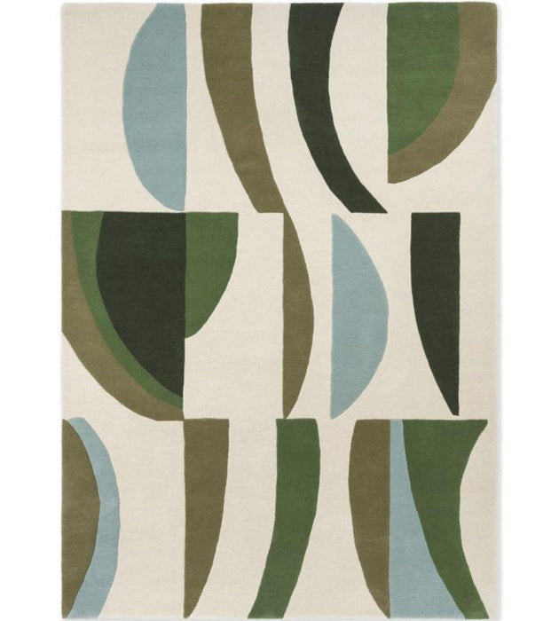 Harlequin Torillo Rug Emerald/Azul