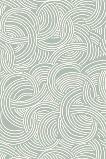 Farrow & Ball Wallpaper Tourbillon BP 4805 Aqua