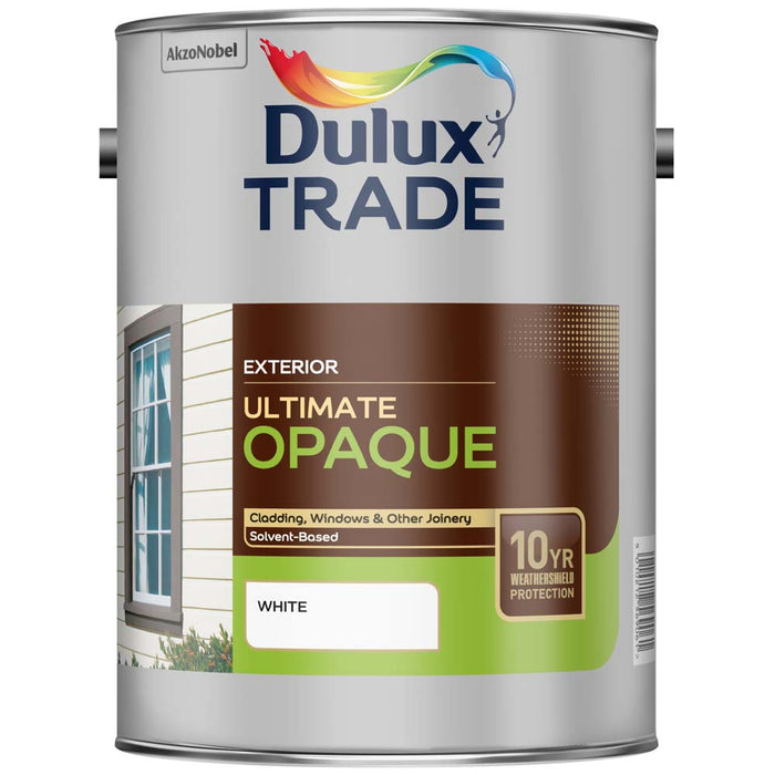 Dulux Trade Exterior White Ultimate Solvent Based Opaque