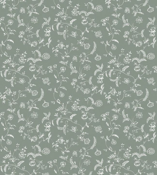 Farrow & Ball Wallpaper Uppark BP590 green