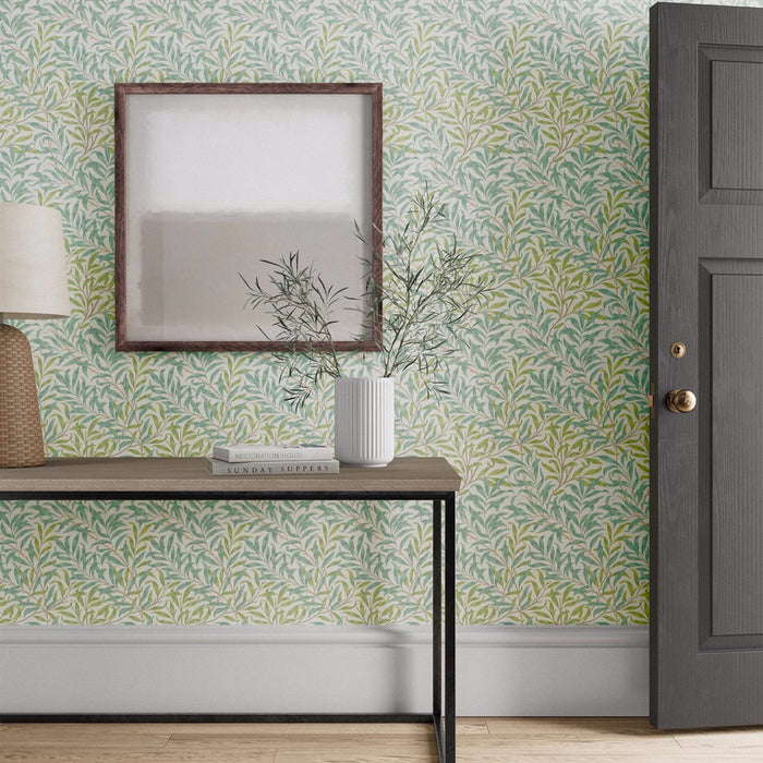 Morris & Co Willow Bough Willow/Seaglass Wallpaper