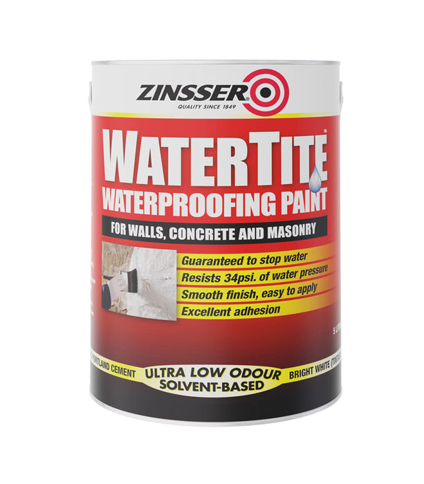 Zinsser Watertite Waterproofing Paint - White