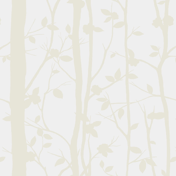 Laura Ashley Wallpaper Cottonwood Pearlescent White 113341