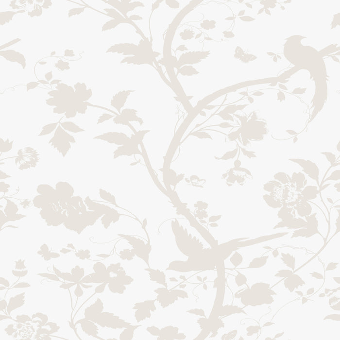 Laura Ashley Oriental Garden Pearlescent White 113391