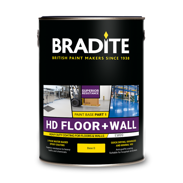 Bradite EW99 HD Floor & Wall 2 Pack QD Water Based Epoxy