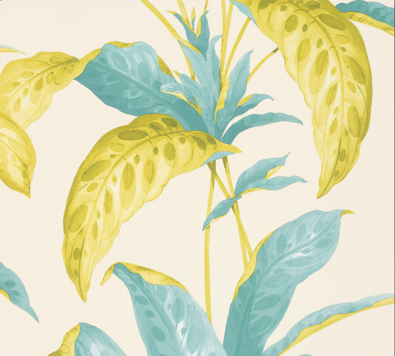 Paint Library Wallpaper Tropicane Scallion