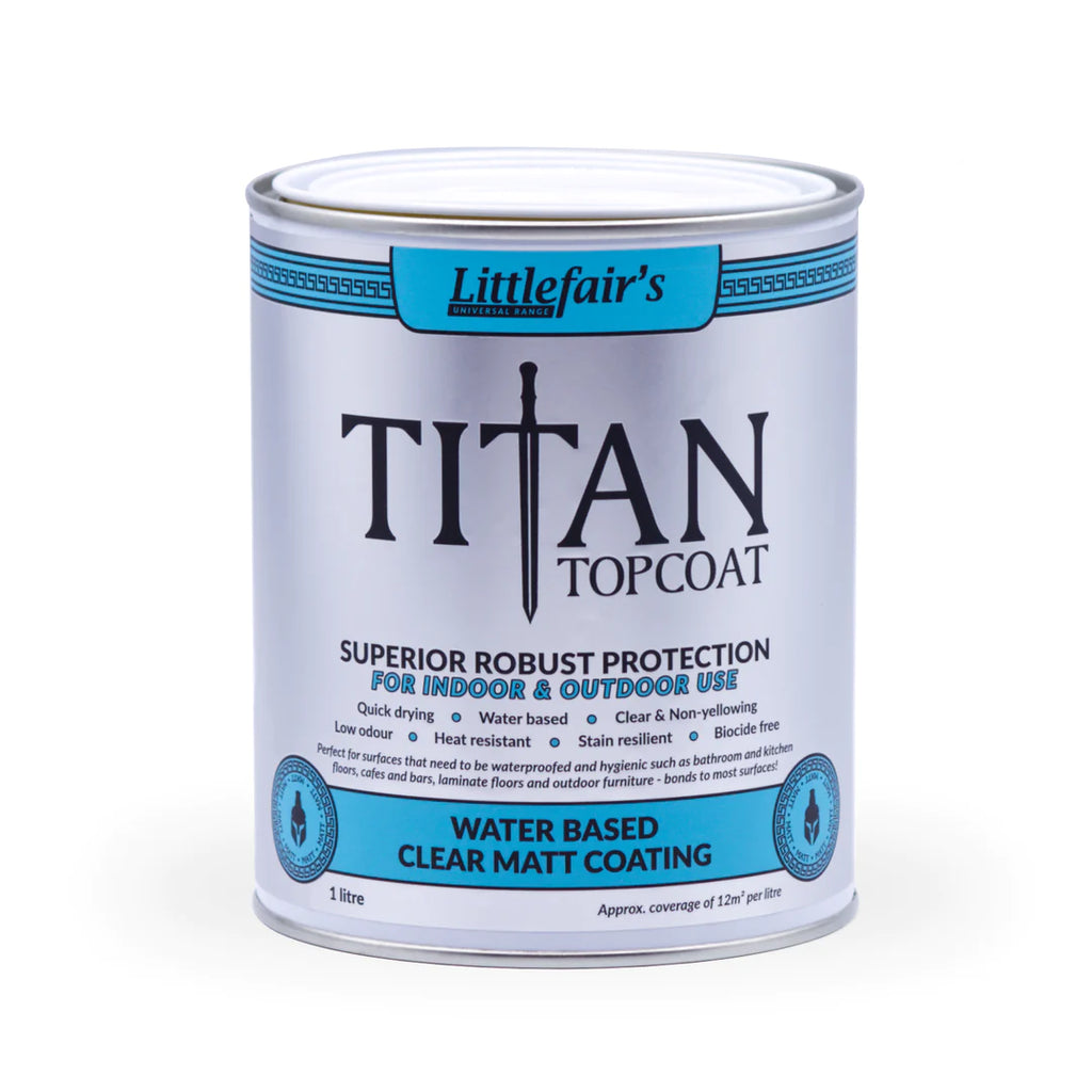 Littlefair's Titan Top Coat Clear — Abington Decorating Supplies