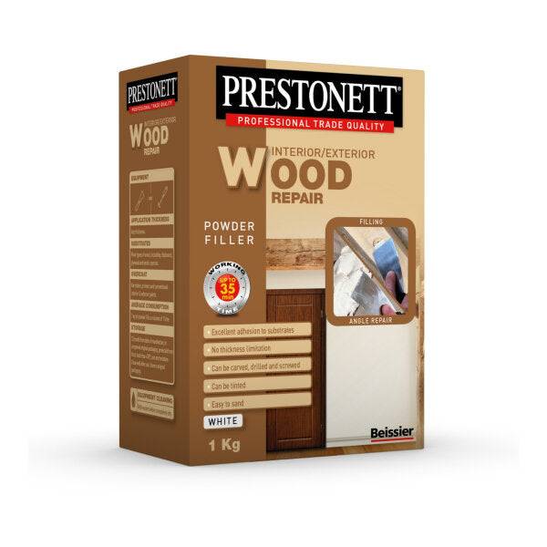 Prestonett 1kg Wood Repair Powder Filler